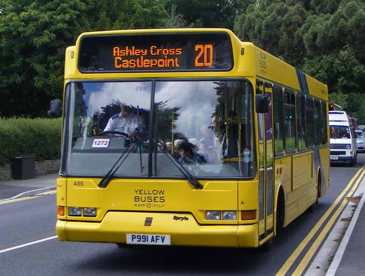 Yellow Buses Dennis Dart SLF East Lancs 485